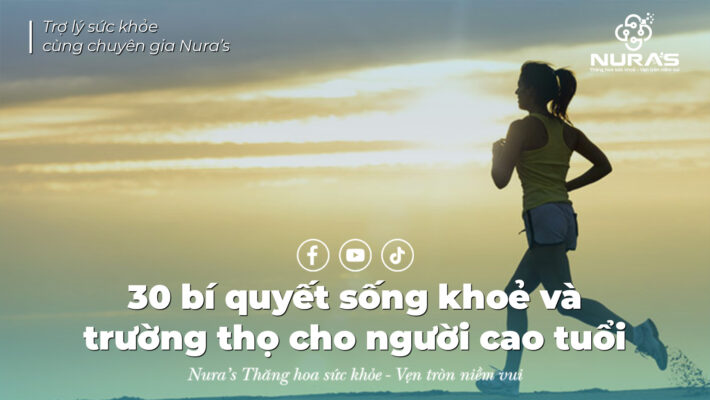 30 bí quyết sống khoẻ