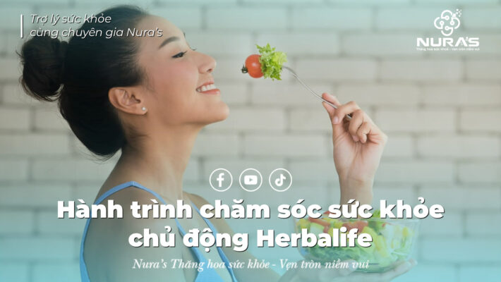 Hành trình chăm sóc sức khỏe chủ động Herbalife