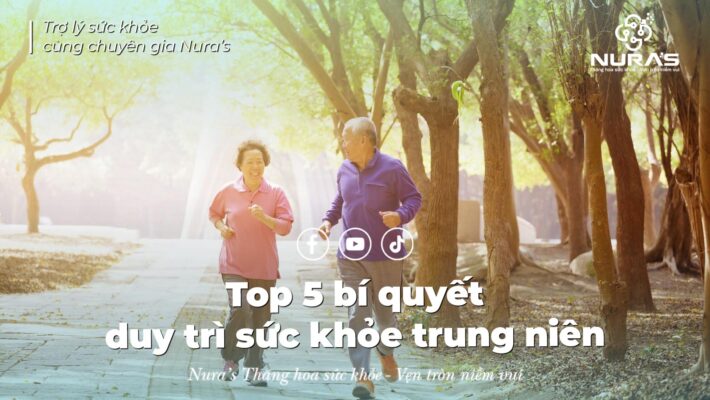 Top 5 bí quyết duy trì sức khỏe trung niên